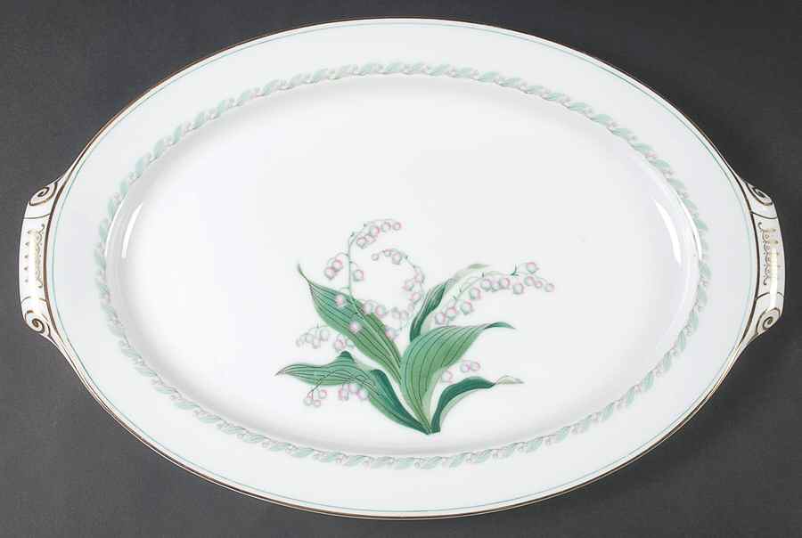 Sequoia 17" Oval Serving Platter by Mikasa-1