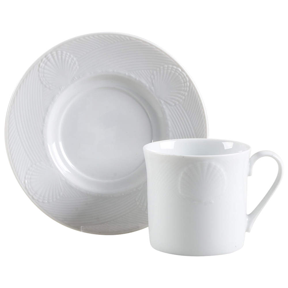 Sea Quest Flat Cup & Saucer Set by Mikasa-1