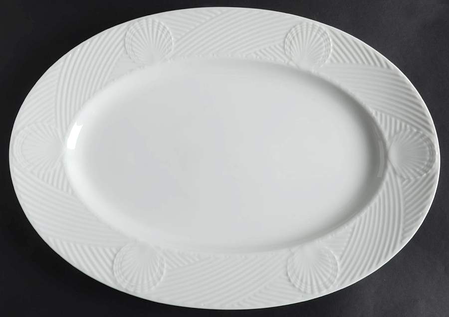 Sea Quest 15" Oval Serving Platter by Mikasa-1