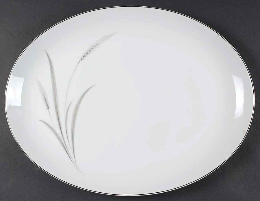 September Song 16" Oval Serving Platter by Mikasa-1