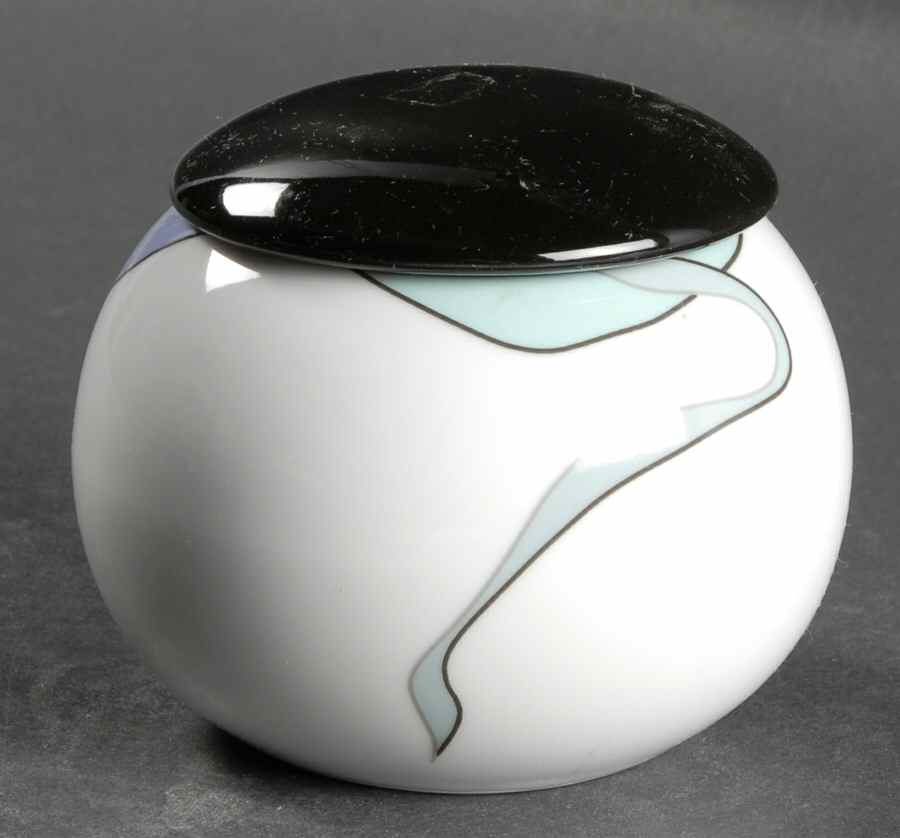 Sea Spray Sugar Bowl & Lid by Mikasa-1