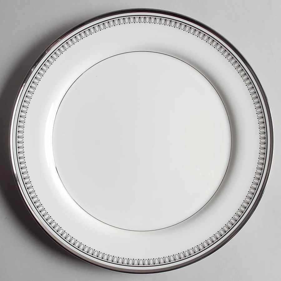 Seville (Black Border) Dinner Plate by Mikasa-1