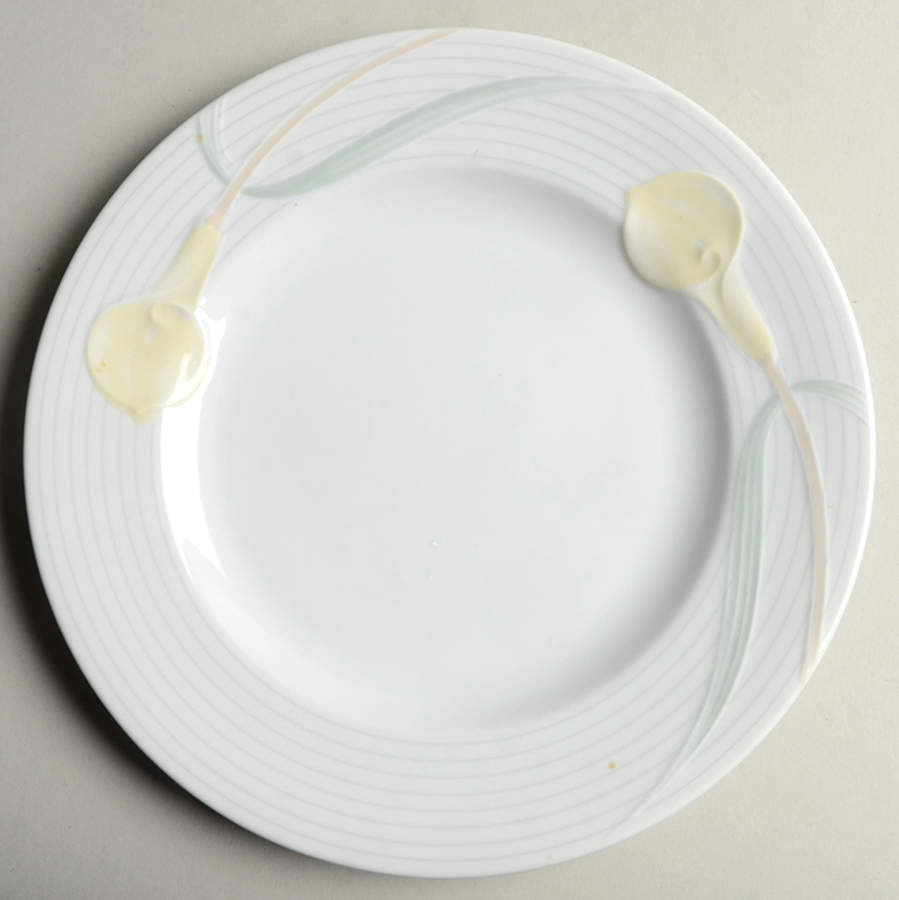 Serenade Yellow Salad Plate by Mikasa-1
