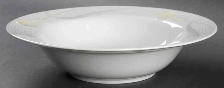 Serenade Yellow 10" Round Vegetable Bowl by Mikasa-1