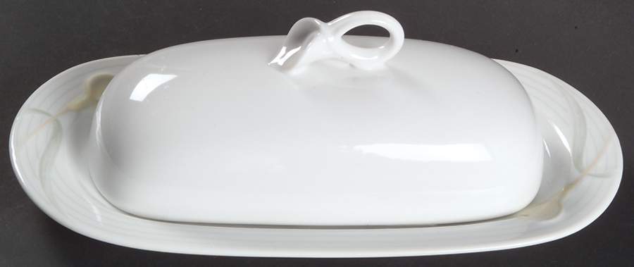 Serenade Yellow 1/4 Lb Covered Butter by Mikasa-1