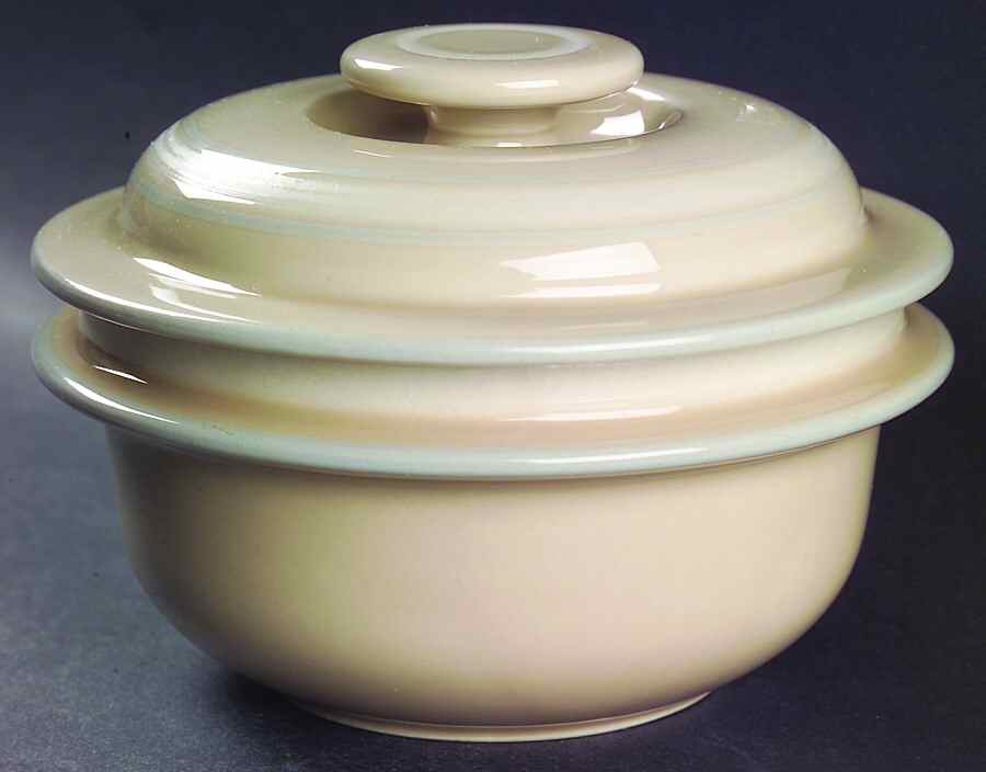 Shadow Blue Round Covered Butter by Mikasa-1