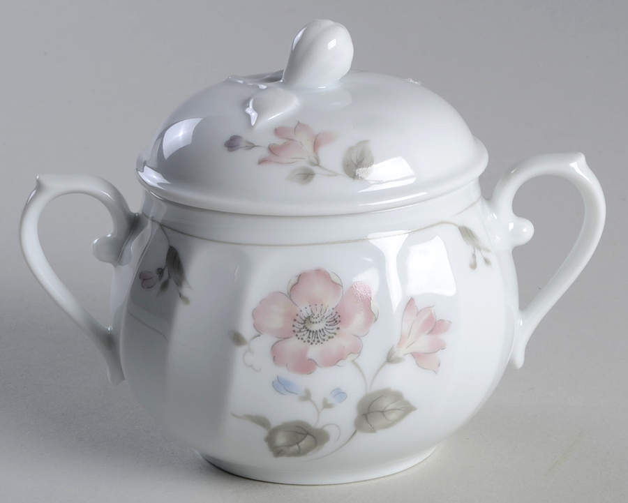 Shelburn Sugar Bowl & Lid by Mikasa-1