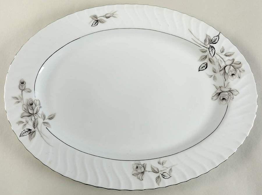Shelburne 16" Oval Serving Platter by Mikasa-1