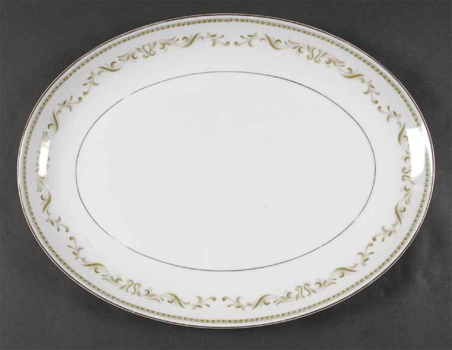 Shelley 16" Oval Serving Platter by Mikasa-1