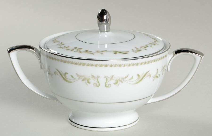 Shelley Sugar Bowl & Lid by Mikasa-1