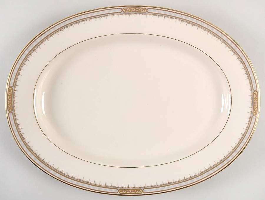 Sheraton 14" Oval Serving Platter by Mikasa-1
