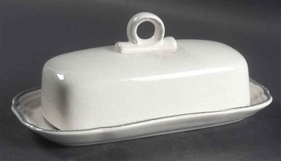 Stone Works Shadow Gray 1/4 Lb Covered Butter by Mikasa-1
