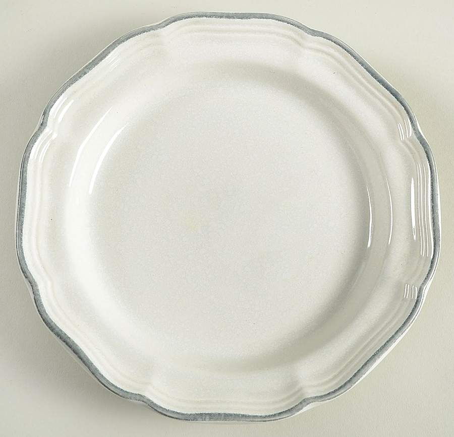 Stone Works Shadow Gray Salad Plate by Mikasa-1