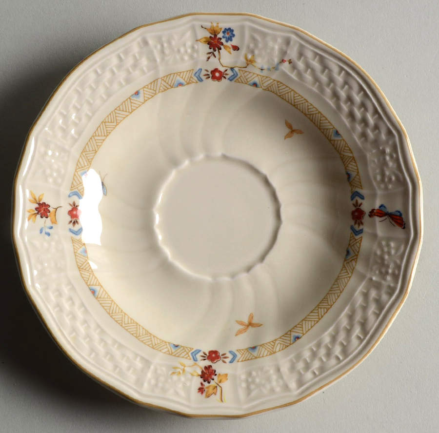 Shangri-La (D1001, Fine Ivory) Saucer by Mikasa-1