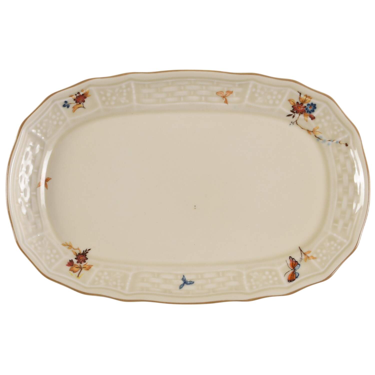 Shangri-La (D1001, Fine Ivory) 1/4 Lb Butter No Lid by Mikasa-1
