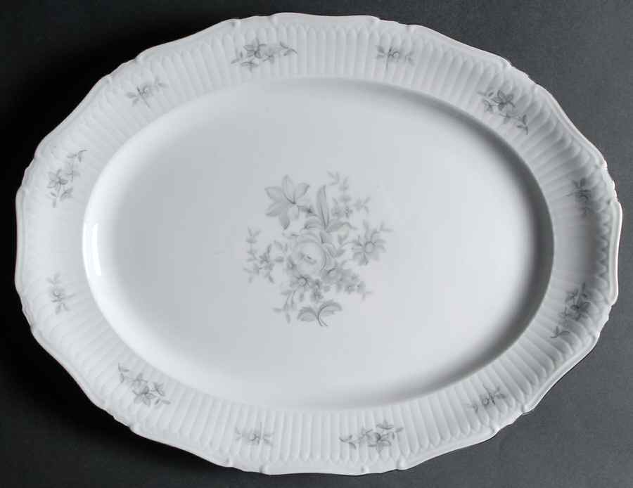 Shangri-La (8322) 16" Oval Serving Platter by Mikasa-1