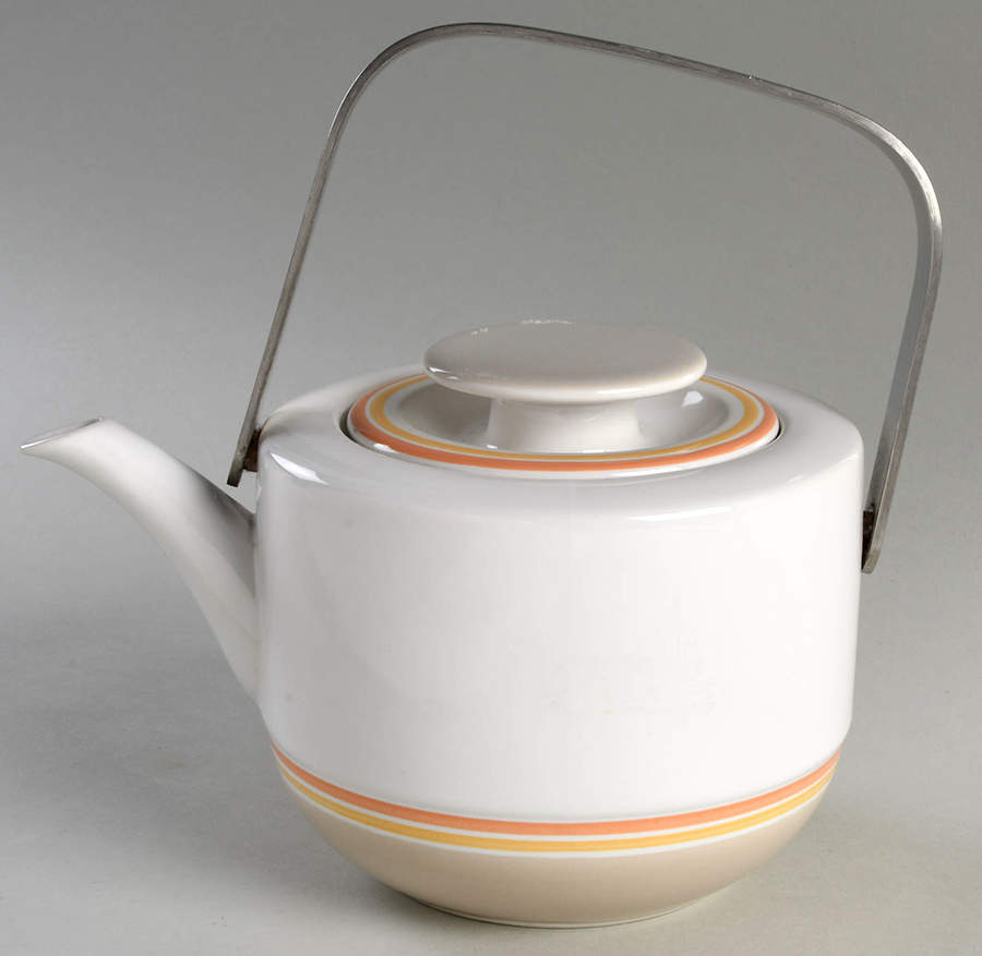 Shadow Lure Teapot & Lid by Mikasa-1