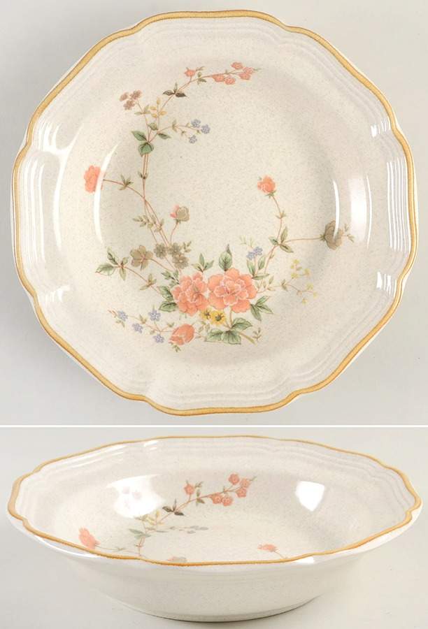 Silk Bouquet Soup/Cereal Bowl by Mikasa-1