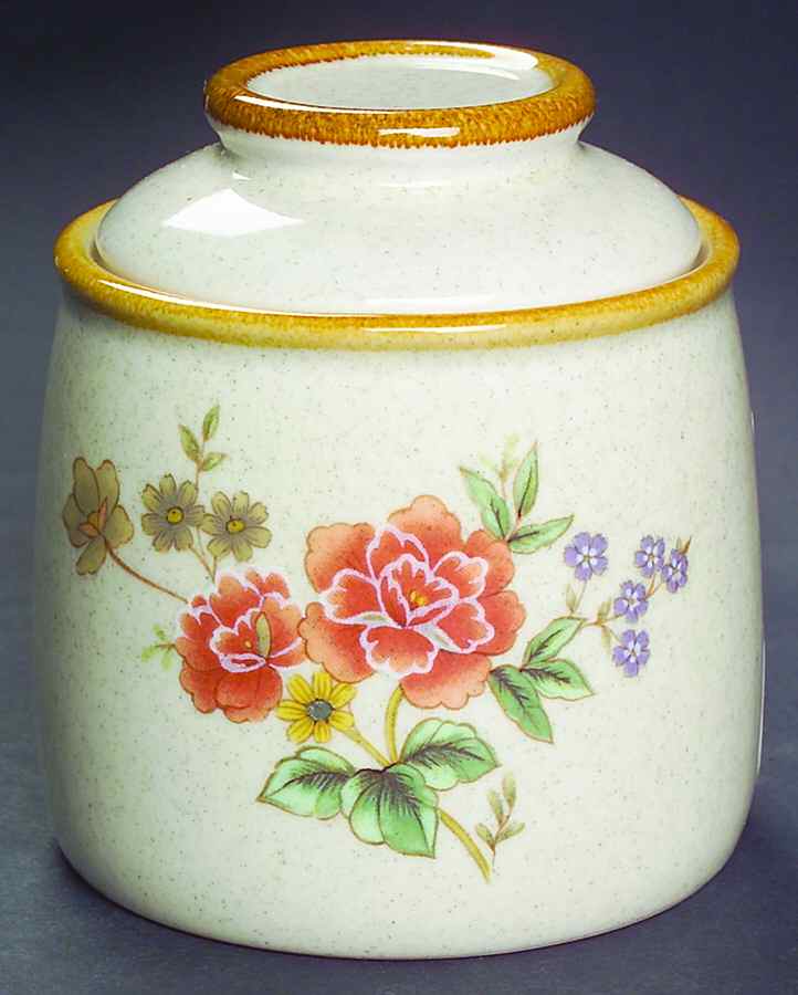 Silk Bouquet Mini Canister & Lid by Mikasa-1