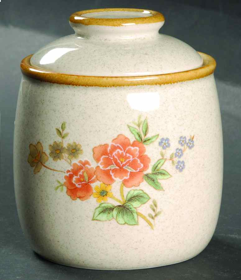 Silk Bouquet Small Canister & Lid by Mikasa-1