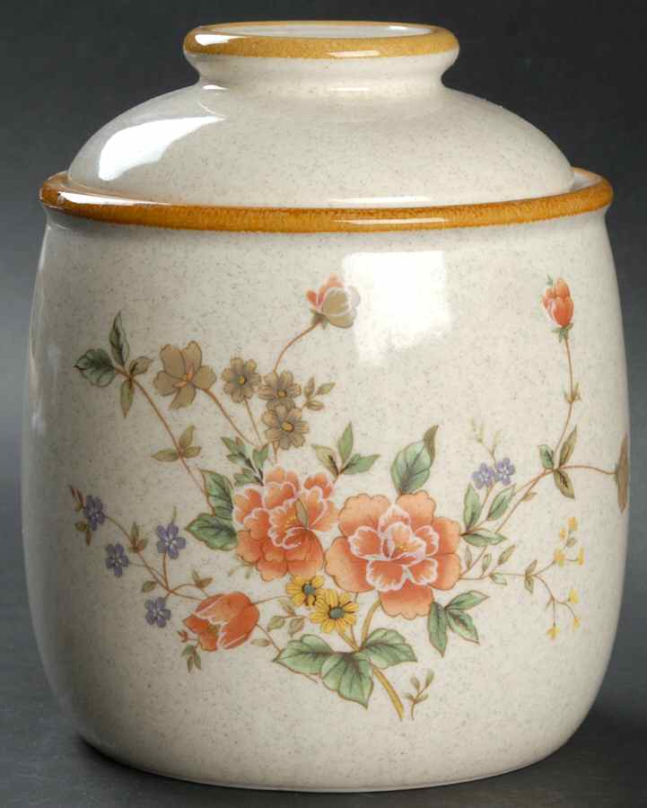 Silk Bouquet Medium Canister & Lid by Mikasa-1