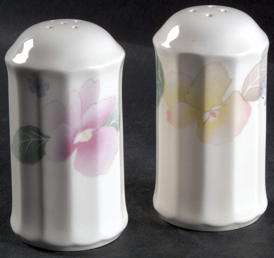 Silk Blossoms Salt & Pepper Set by Mikasa-1