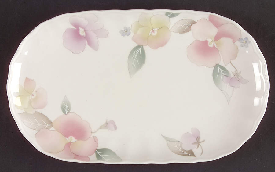 Silk Blossoms Butter Tray by Mikasa-1
