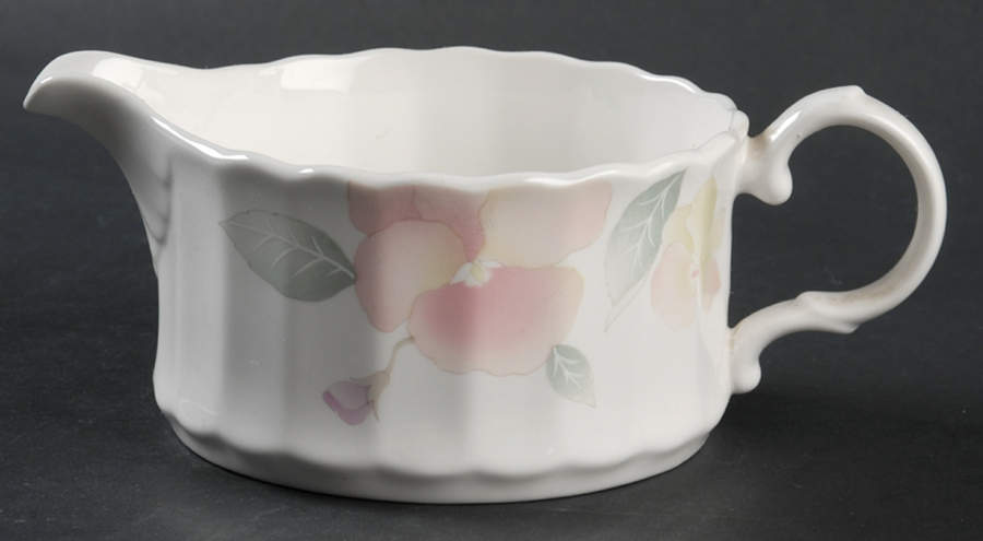 Silk Blossoms Round Gravy Boat (GR2SP) by Mikasa-1