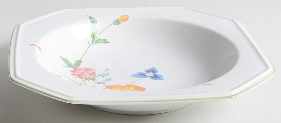 Sidewalk Cafe Rim Soup Bowl by Mikasa-1