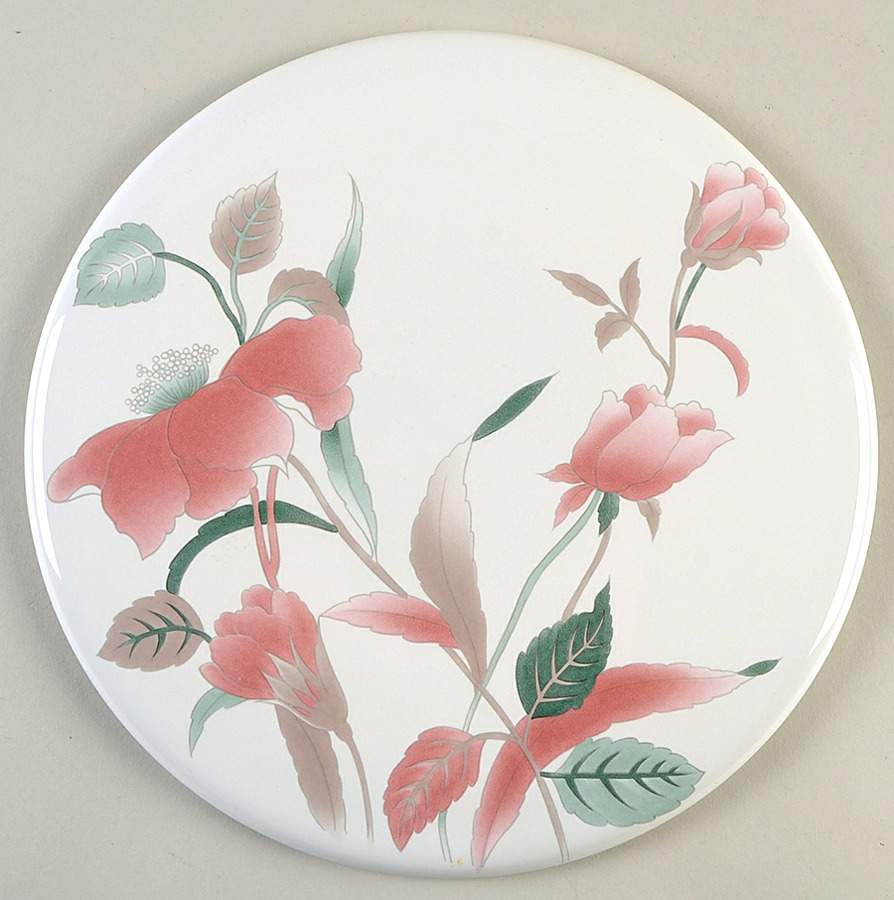 Silk Flowers Cheese and Cracker Board by Mikasa-1