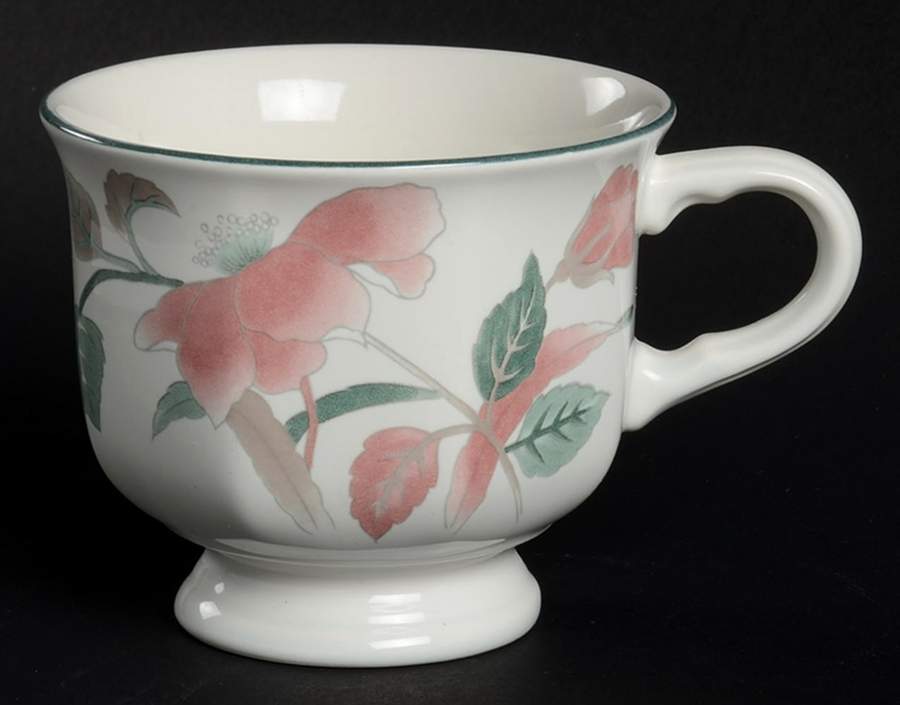 Silk Flowers Footed Cup by Mikasa-1