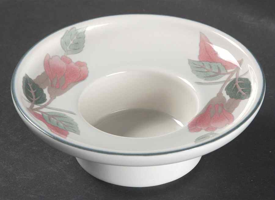 Silk Flowers Single Egg Cup/Votive Candle Holder by Mikasa-1
