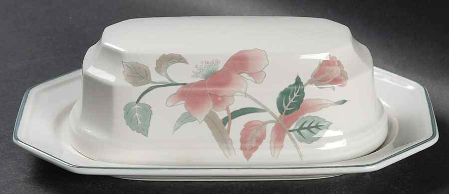 Silk Flowers 1/4 Lb Covered Butter by Mikasa-1