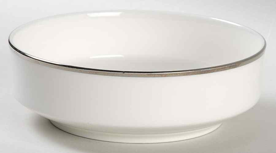 Silver Halo Fruit/Dessert (Sauce) Bowl by Mikasa-1