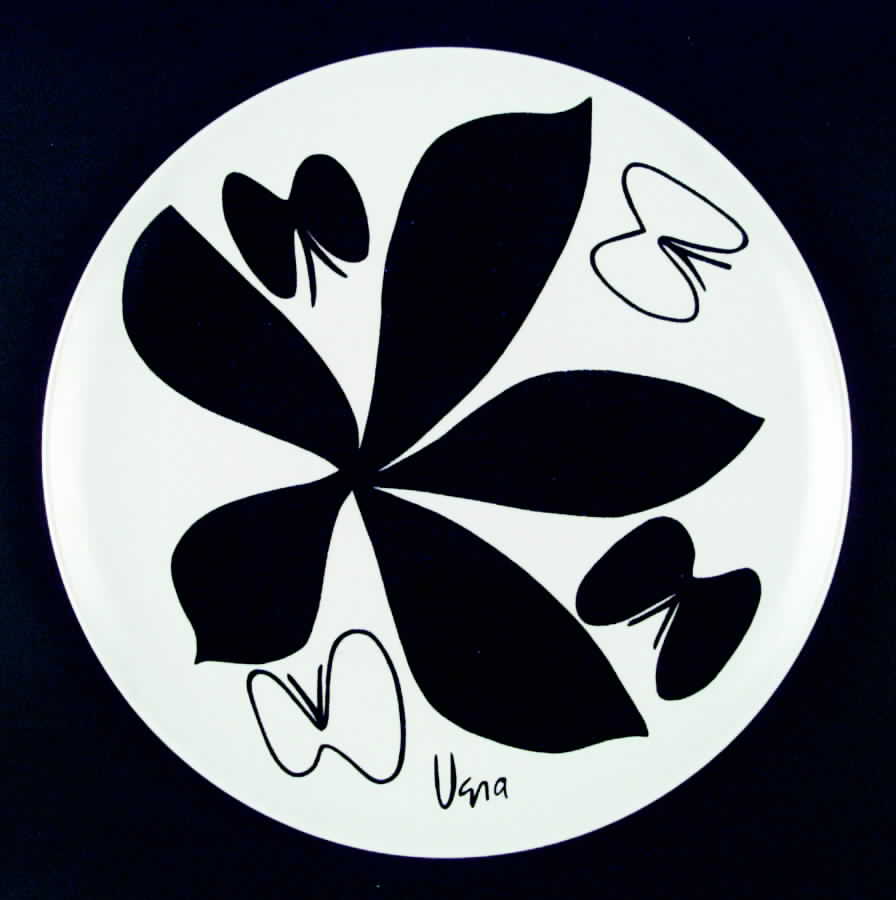 Silhouette 12" Chop Plate (Round Platter) by Mikasa-1