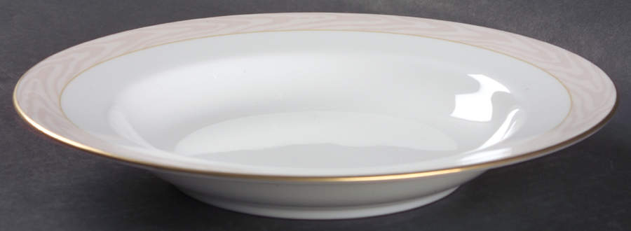 Silk Moire Large Rim Soup Bowl by Mikasa-1