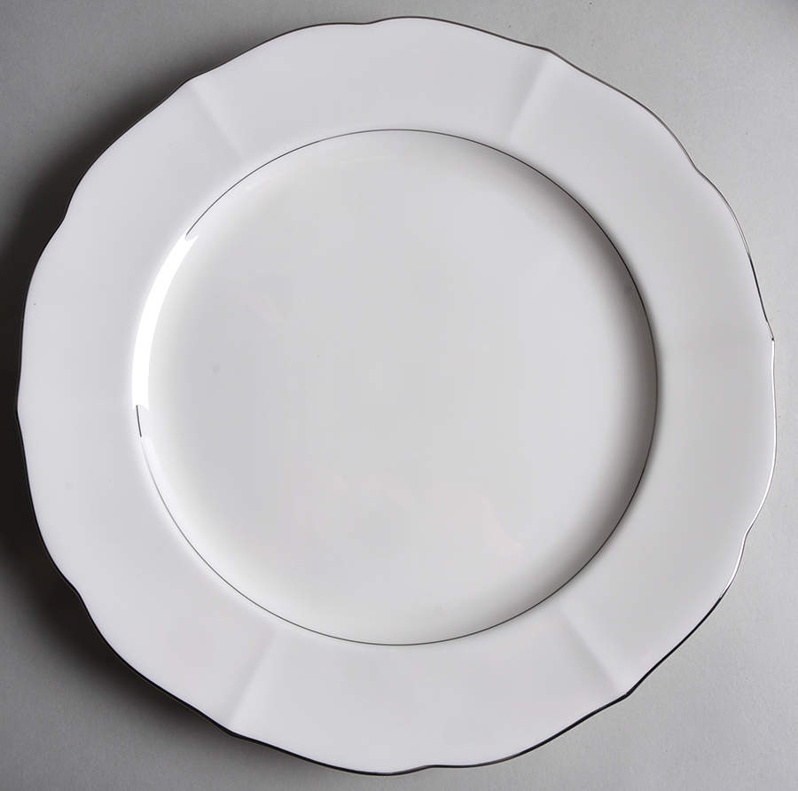 Silver Moon 12" Chop Plate (Round Platter) by Mikasa-1