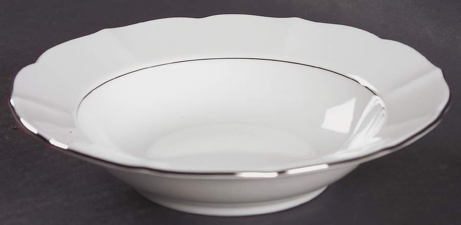 Silver Moon Rim Fruit/Dessert (Sauce) Bowl by Mikasa-1