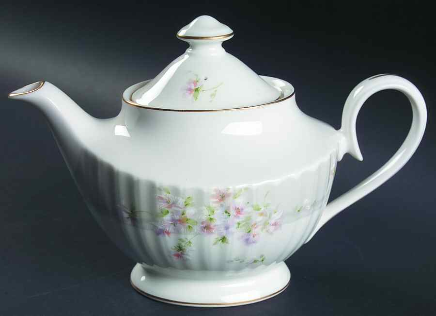 Silver Shadow Teapot & Lid by Mikasa-1