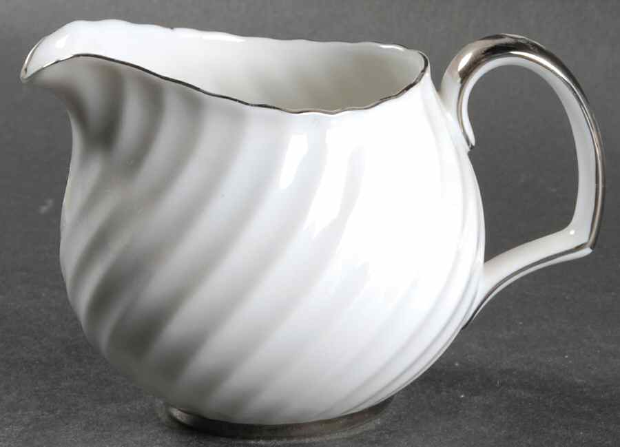 Silver Swirl Creamer by Mikasa-1
