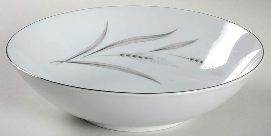 Silver Wheat (5787) 9" Round Vegetable Bowl by Mikasa-1