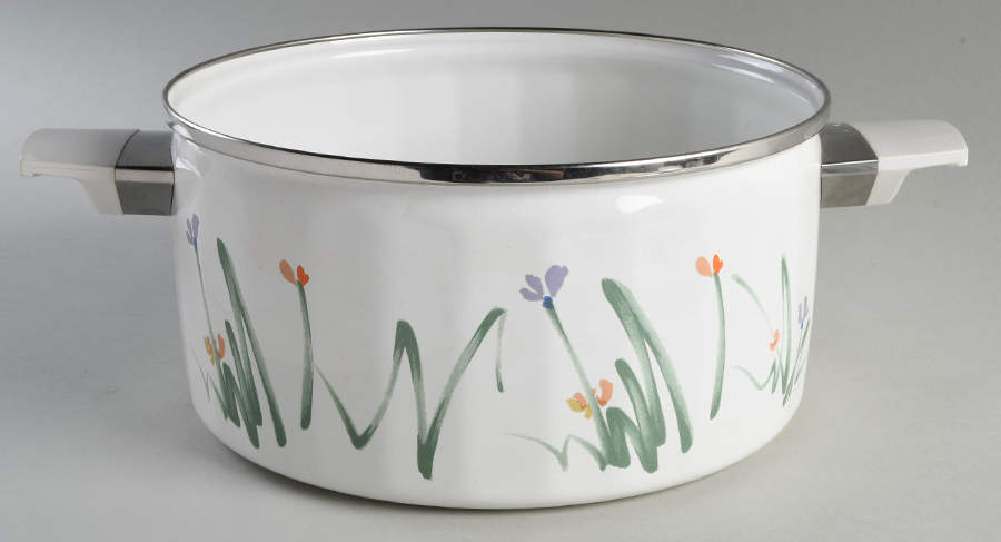 Sketch Book 5 Quart Metal Covered Casserole, No Lid by Mikasa-1