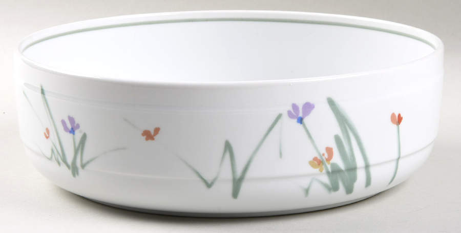 Sketch Book 9" Round Vegetable Bowl by Mikasa-1