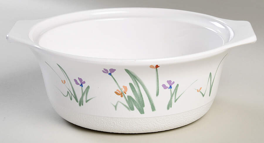 Sketch Book 1.75 Qt Round Covered Casserole No Lid by Mikasa-1