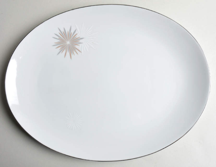 Skylark 16" Oval Serving Platter by Mikasa-1