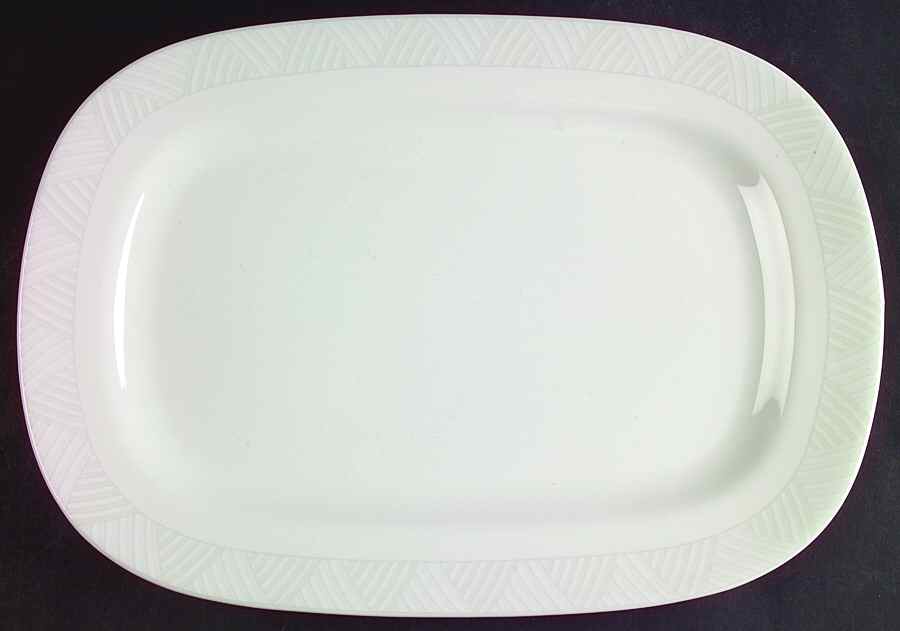 Skyline 12" Rectangular Serving Platter by Mikasa-1