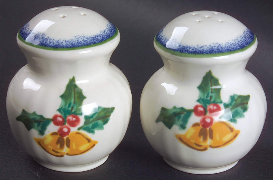 Sleigh Bells Salt & Pepper Set by Mikasa-1