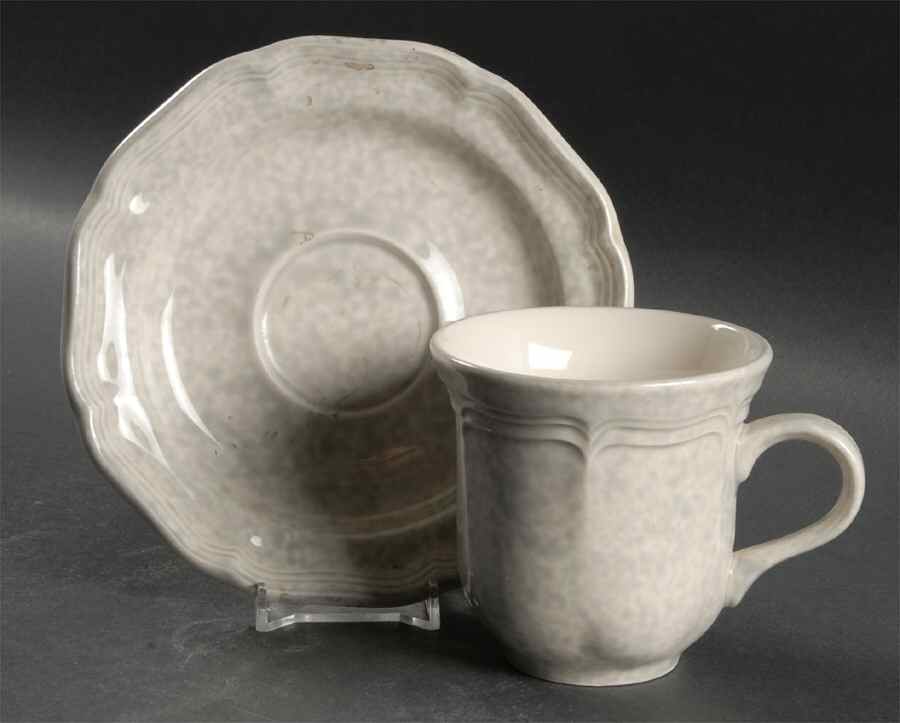 Smokerise Flat Cup & Saucer Set by Mikasa-1