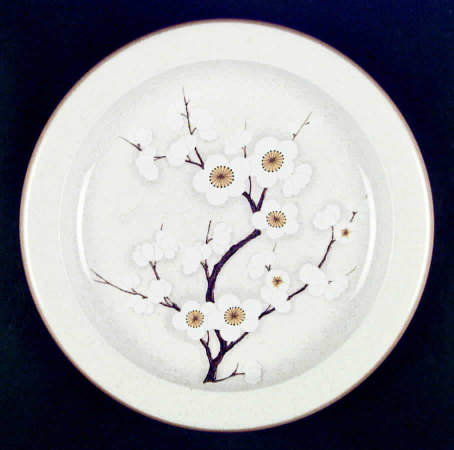 Snow Blossom Dinner Plate by Mikasa-1