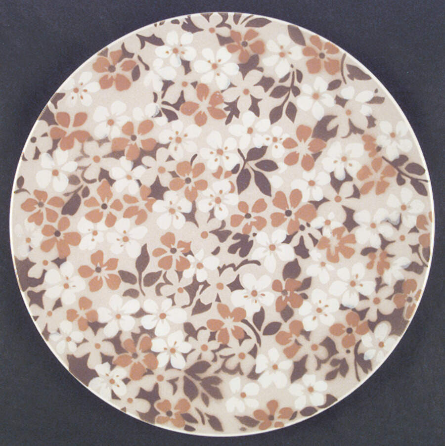 Snow Chintz Salad Plate by Mikasa-1